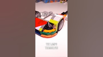 Day 1 of designing the Mazda 787B in LEGO #lego  #mocs  #prototype  #lemans