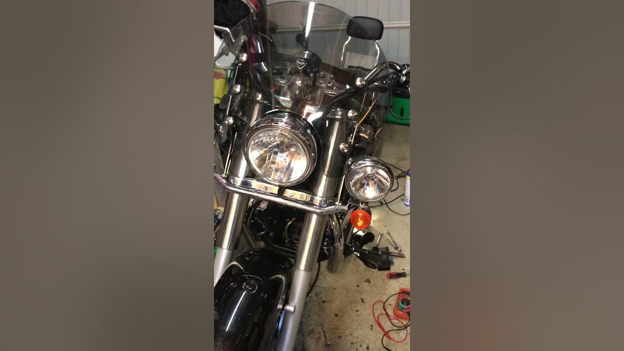 Triumph America clicking when starting starter motor not turning over