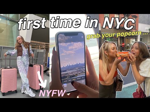 GOING TO NEW YORK FOR THE FIRST TIME! | NYC travel vlog part 1