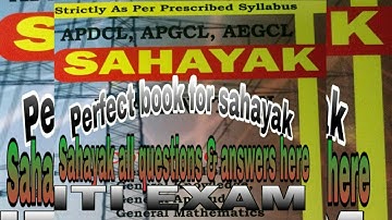 A perfect book for APDCL ,AEGCL,APGCL Sahayak examination