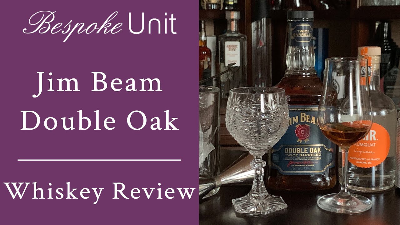 Jim Beam Double Oak Twice Barreled Bourbon Whiskey Review -