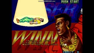 Kaiser Knuckle Arcade - All Characters Lose Quotes