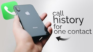 How to See Call History for One Contact on iPhone (tutorial)