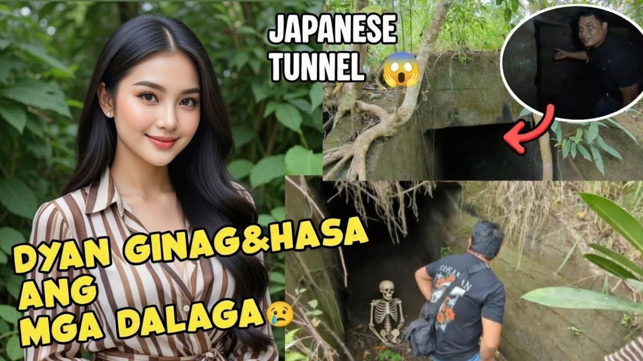 TUNNEL NG HAPON SA TAGONG BUNDOK NABABALOT NG KADILIMAN😢
