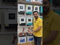 Solar Setup: Powering a Sustainable Future #howtomakepowerbankathome #solarconverter #ongridinverter