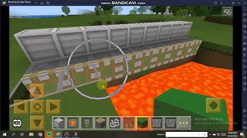 Lokicraft: How to build a working lava Bridge