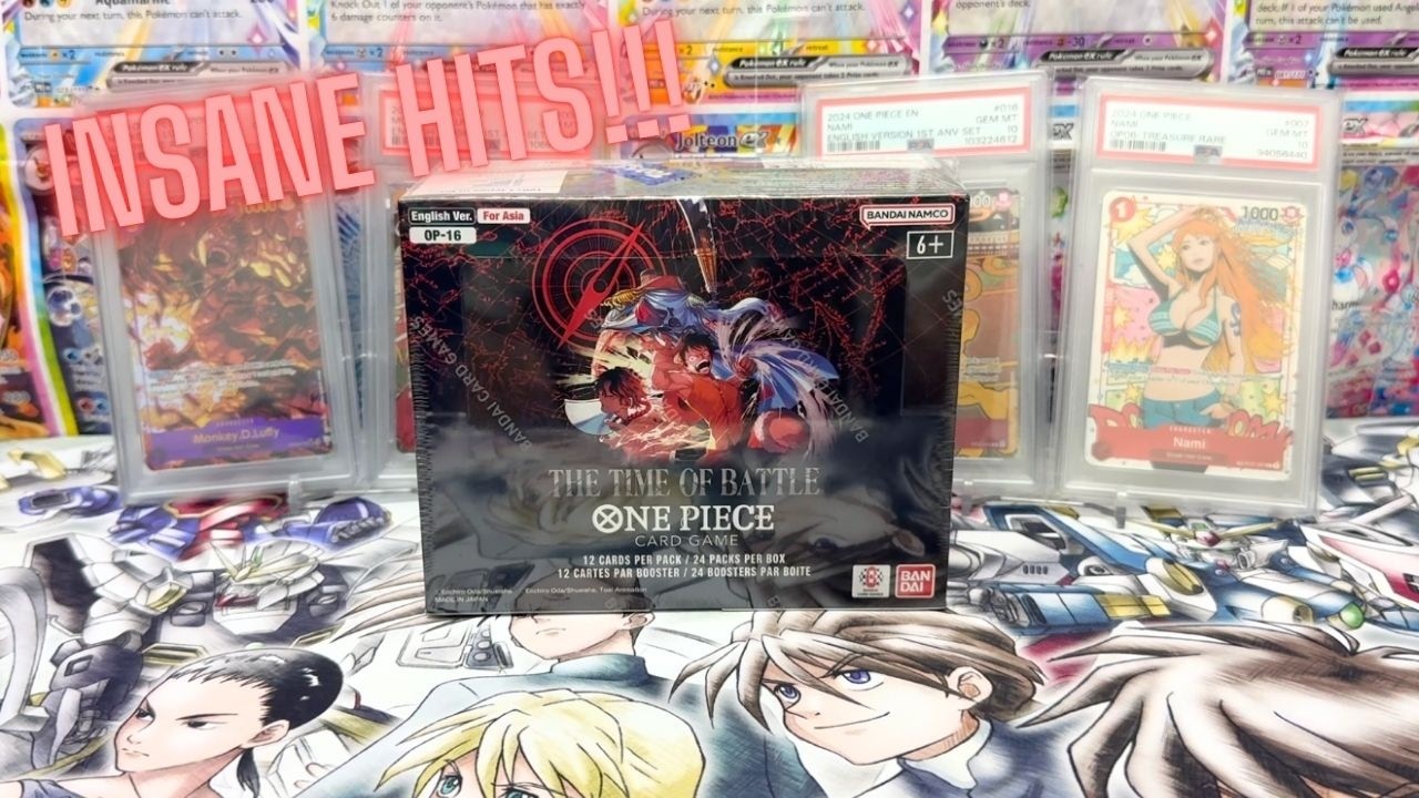 CRAZY PULL! One Piece TCG OP16 English Unboxing - Leader Card HIT