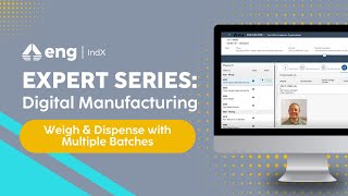 Indx Expert Series Digital Manufacturing Weigh & Dispense