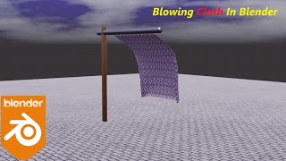 Blender 3.3 | Cloth Physics Simulation For Beginners