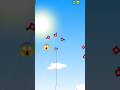 Dangerous Kite Fight 🪁⚔️ | Sky Battle Game #Shorts #kiteflying