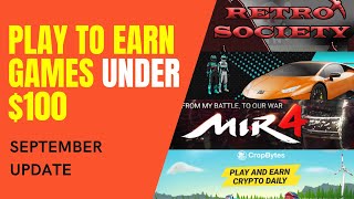 Best Play to Earn Games Under $100 | UPDATED September 2021, Trade Race Manager, Cropbytes, MIR4 screenshot 3