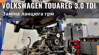 Заміна ланцюга ГРМ Volkswagen Touareg 3.0 TDI CRCA.