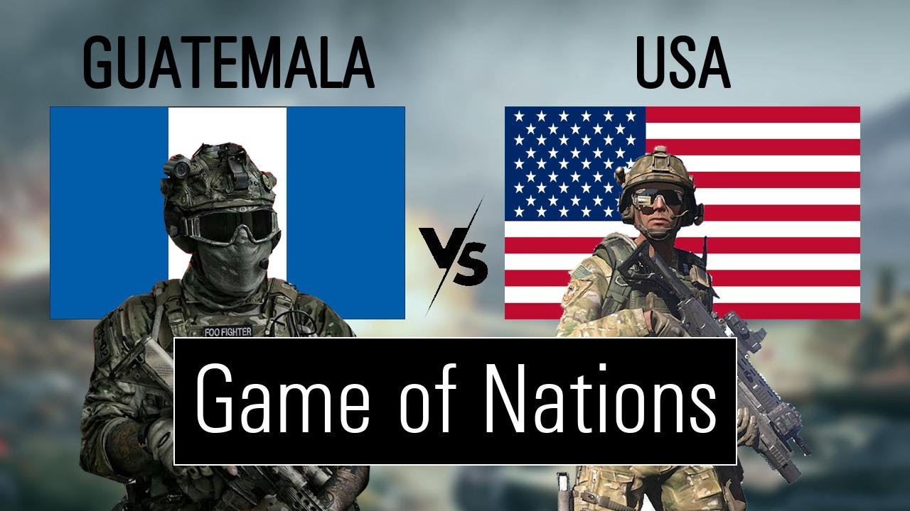 Guatemala vs USA military power comparison (military comparison)