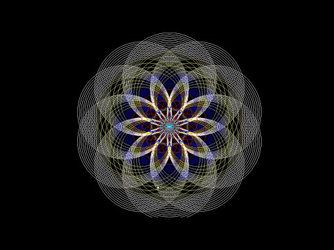 Making circle design using python turtle By Avijit Ovi With #programming_Zone