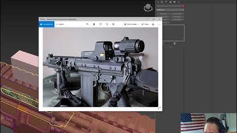 3d Max modelling Eotech Holo sight Part 1