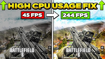 Oplossing voor hoog CPU-gebruik en laag GPU-gebruik in Battlefield 6 - Gedetailleerde optimalisat...