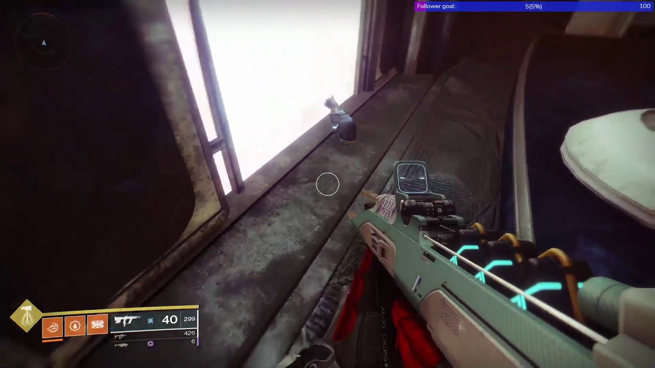 Destiny 2   Offering Small Gift To Spine Of Keres Cat Window