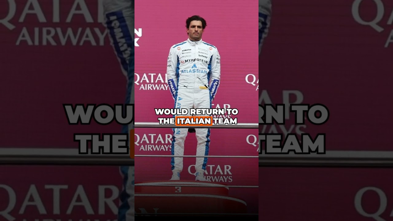 Легенда Ferrari призывает Карлоса Сайнса вернуться в Скудерию после его первого подиума с Williams 👀
