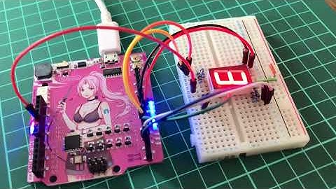 7-Segment LED Lighting Test①