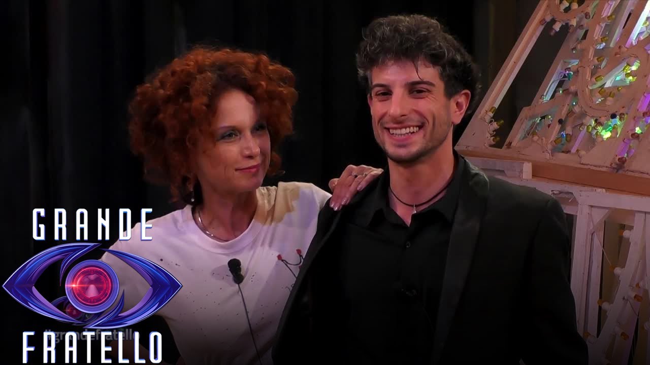 Grande Fratello - Giuseppe Garibaldi affronta il verdetto del televoto con Beatrice Luzzi