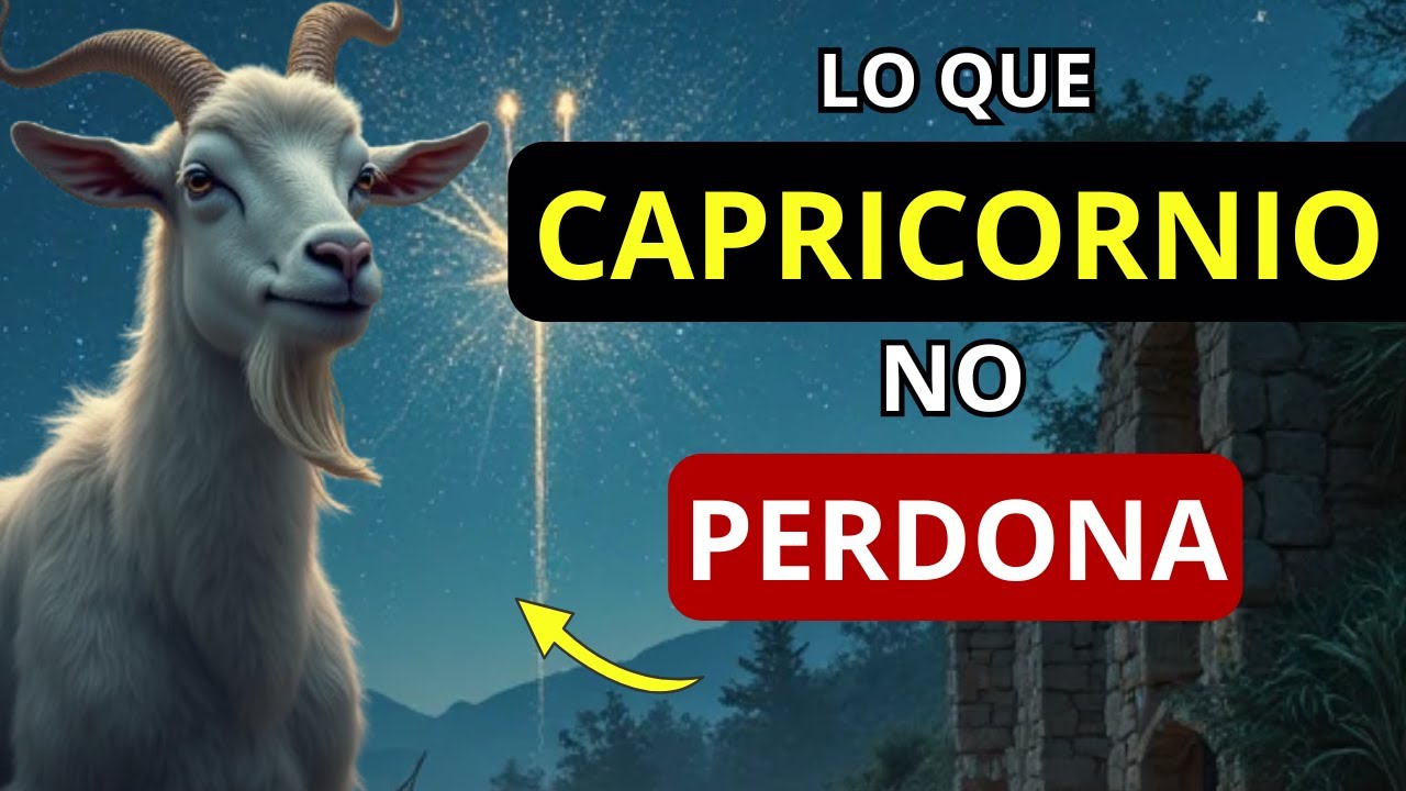 11 Cosas que CAPRICORNIO NO te PERDONARÁ ♑ Nunca te metas con Capricornio... #capricornio