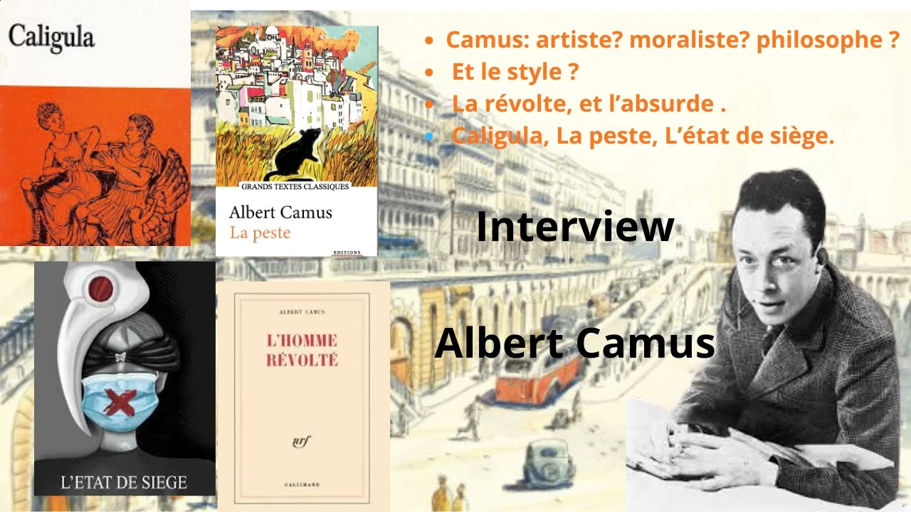 Livre audio. Interview d’Albert Camus.