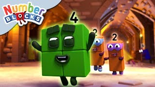 @Numberblocks- Secret Passageways | Learn to Count