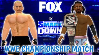 Kofi Kingston vs Brock Lesnar: Smackdown Oct. 4, 2019 | WR3D Originals |