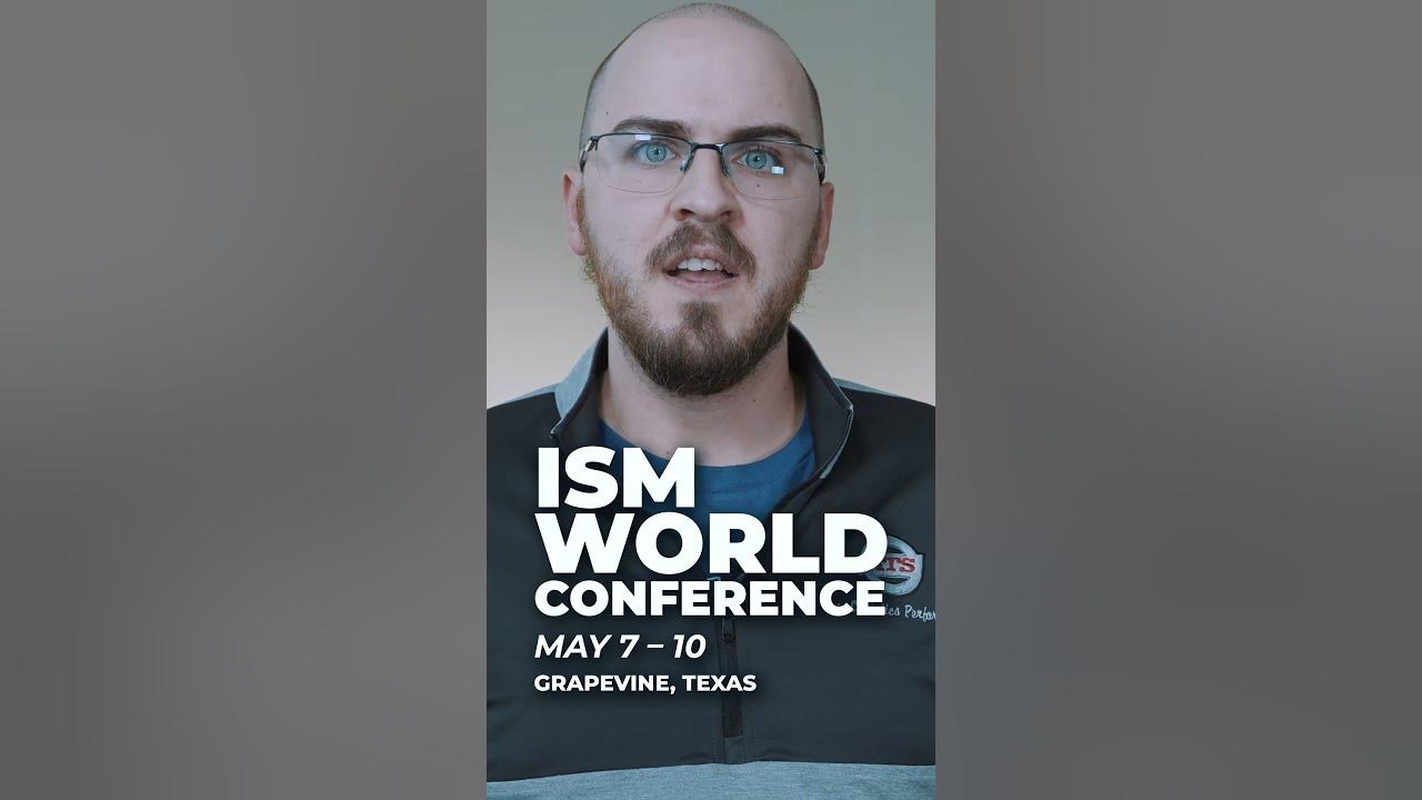 ISM World Conference 2023 YouTube