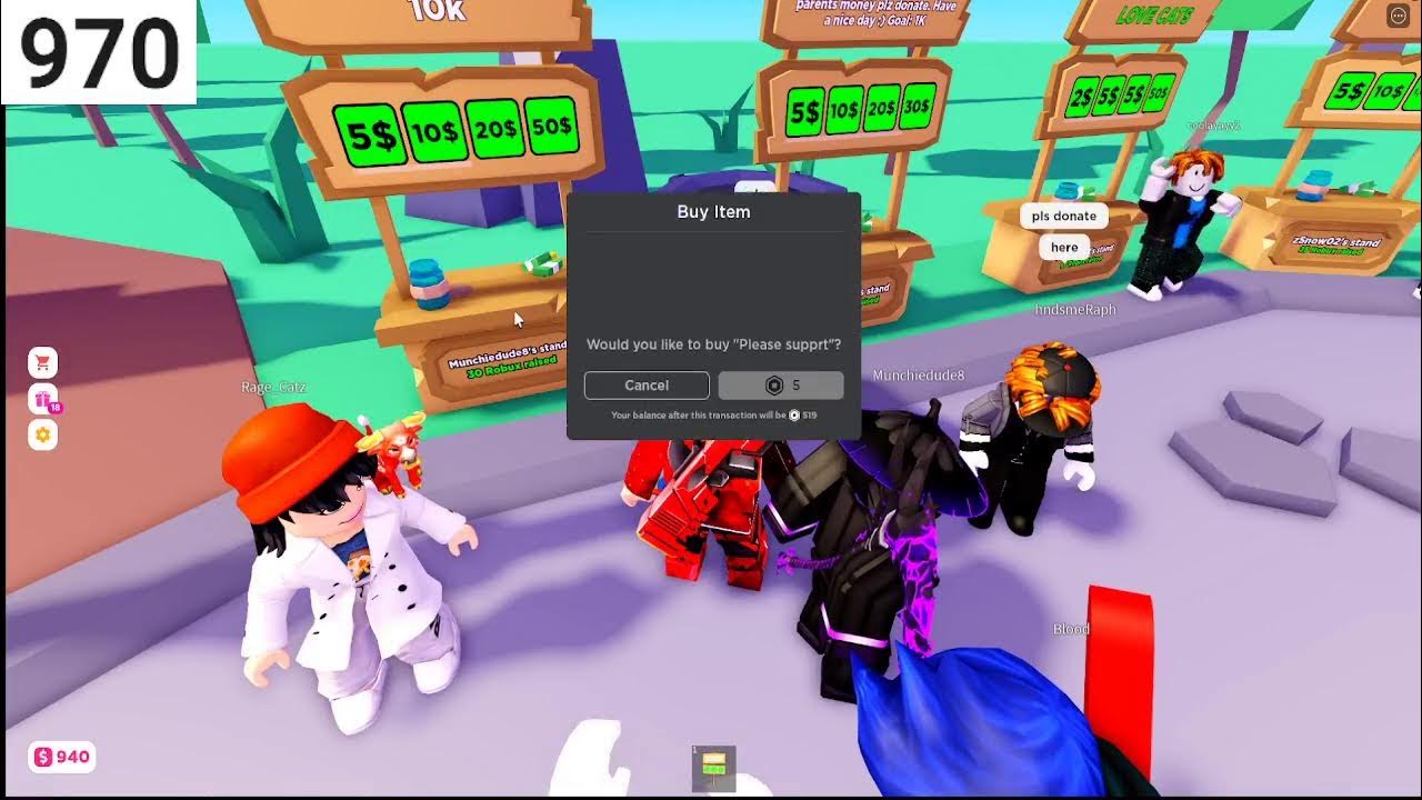FREE ROBUX STREAM!! - YouTube