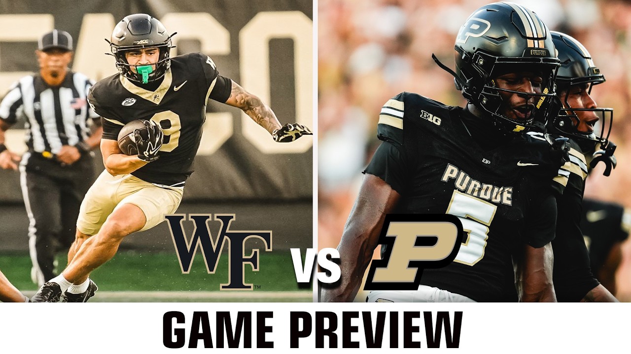 Wake Forest vs. Purdue Game Preview | 2026 ACC Football