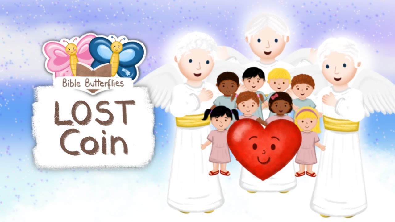 THE LOST COIN · BIBLE STORIES FOR CHILDREN KIDS · ANIMATED CARTOON BIBLE 