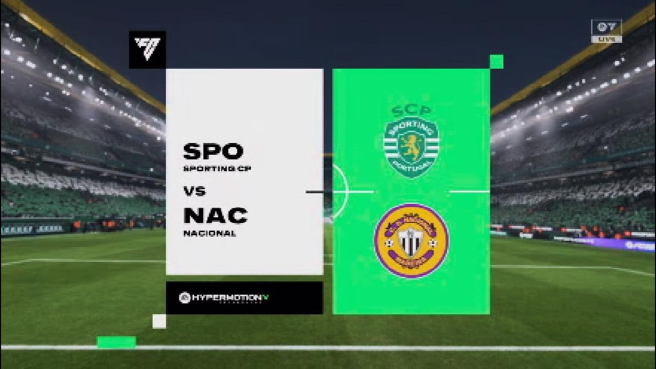 #FC26 ▪ Sporting CP 🆚 CD Nacional ▪ Liga Portugal 2025-26 ⚽ #PS5