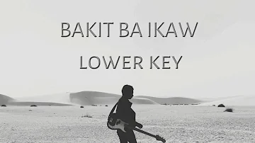 Bakit ba Ikaw Lower Key Instrumental by Michael Pangilinan