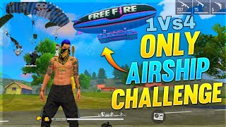 AIRSHIP CHALLENGE😱-GARENA FREEFIRE