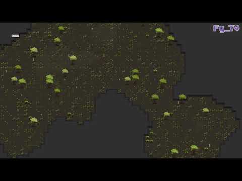 640k+ tiles + 200k/300k plants/mountains - Unity Custom Tilemap