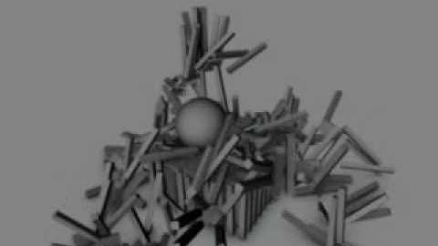 Realflow rigid body dynamics simulation