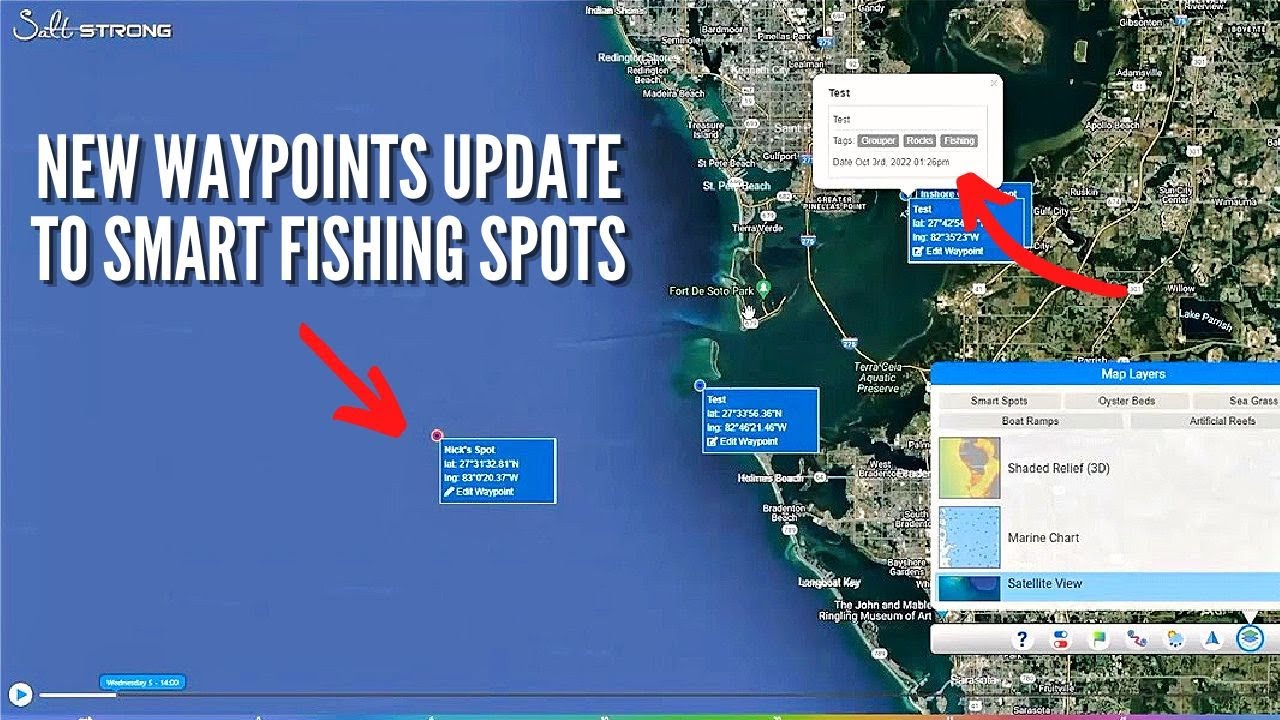 Easy New Way To Find, Manage, & Organize Fishing Waypoints 