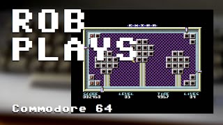 "Trance Sector Ultimate" on Commodore 64 (Real Hardware) - Rob Plays 3.16