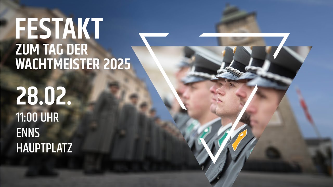 Festakt zum Tag der Wachtmeister 2025