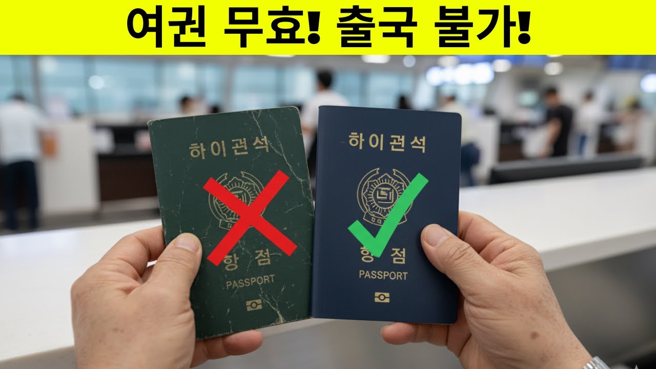 2026년 1월부터 바뀌는 여권 규정! 어르신들, "이것" 모르면 공항에서 출국 거절당합니다 (절대 놓치지 마세요)
