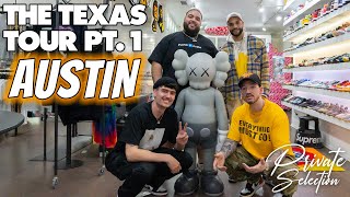 THE TEXAS TOUR: AUSTIN *SNEAKER SHOPPING IN AUSTIN TX*