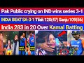 Pak Media Crying on IND wins Series 3-1 | Ind Vs SA 4th T20 Highlights | Pak Reacts