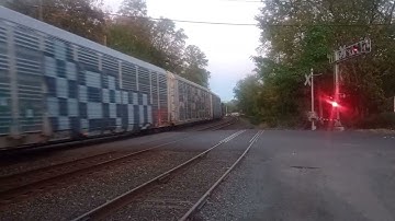 NS ES40DC 7640 leads Autorack with NS 4215 DPU Ac44