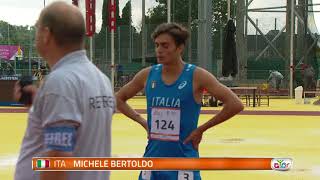 0725 athletics 400m hurdles U17 men semifinal2 h264