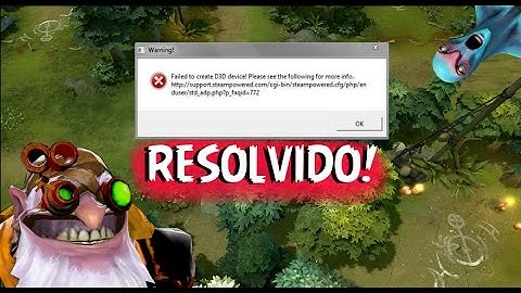 Como Resolver Failed to create D3D Device! em todos os jogos !
