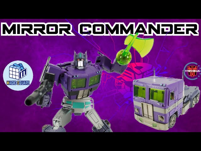 【THE MOZZ】Raid Two Piece Magic Square MS-02SG Mirror Commander (Shattered Glass