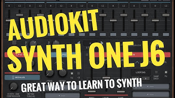 AudioKit Synth One J6, Totally Free for iPad & iPhone // Super Easy Guide