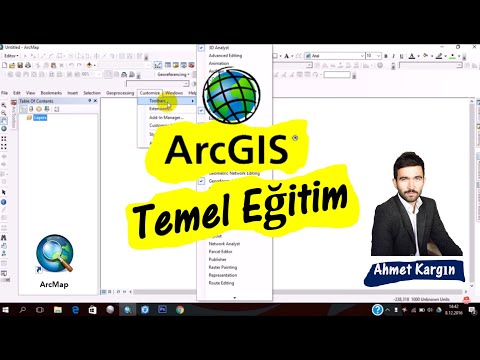 ArcGIS Temel Eğitim 1. Bölüm I Genel Araçların Kullanımı