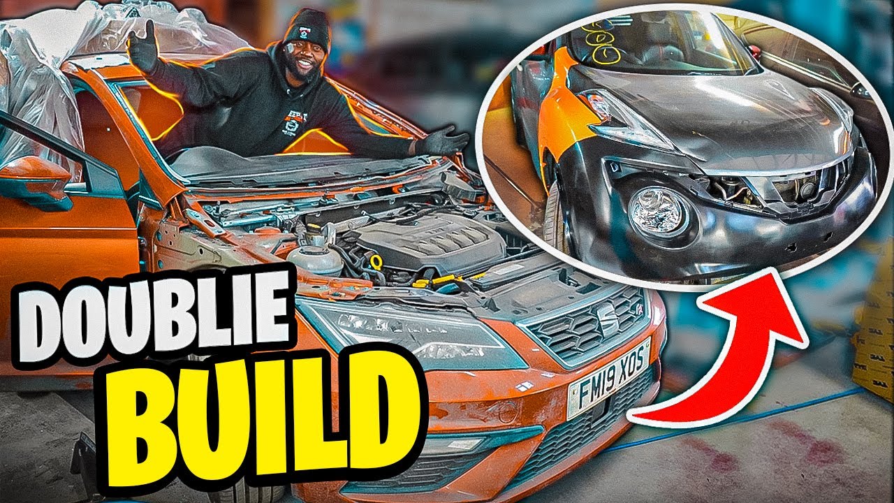 REBUILDING 2 WRECKED SALVAGE CARS (2015 NISSAN JUKE & 2019 SEAT LEON FR) CAN WE GET PROFIT